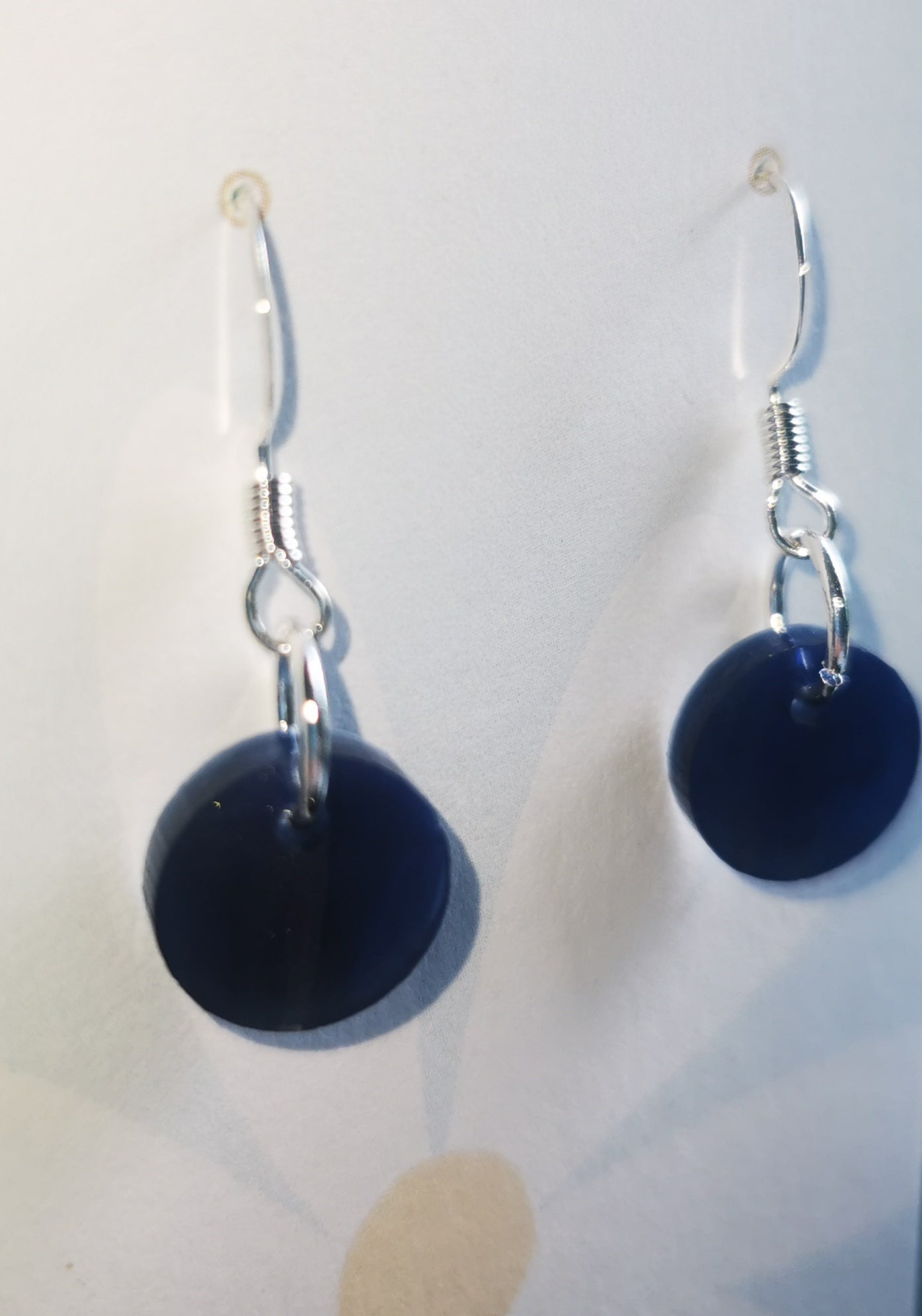 Disco Discs dangle earrings