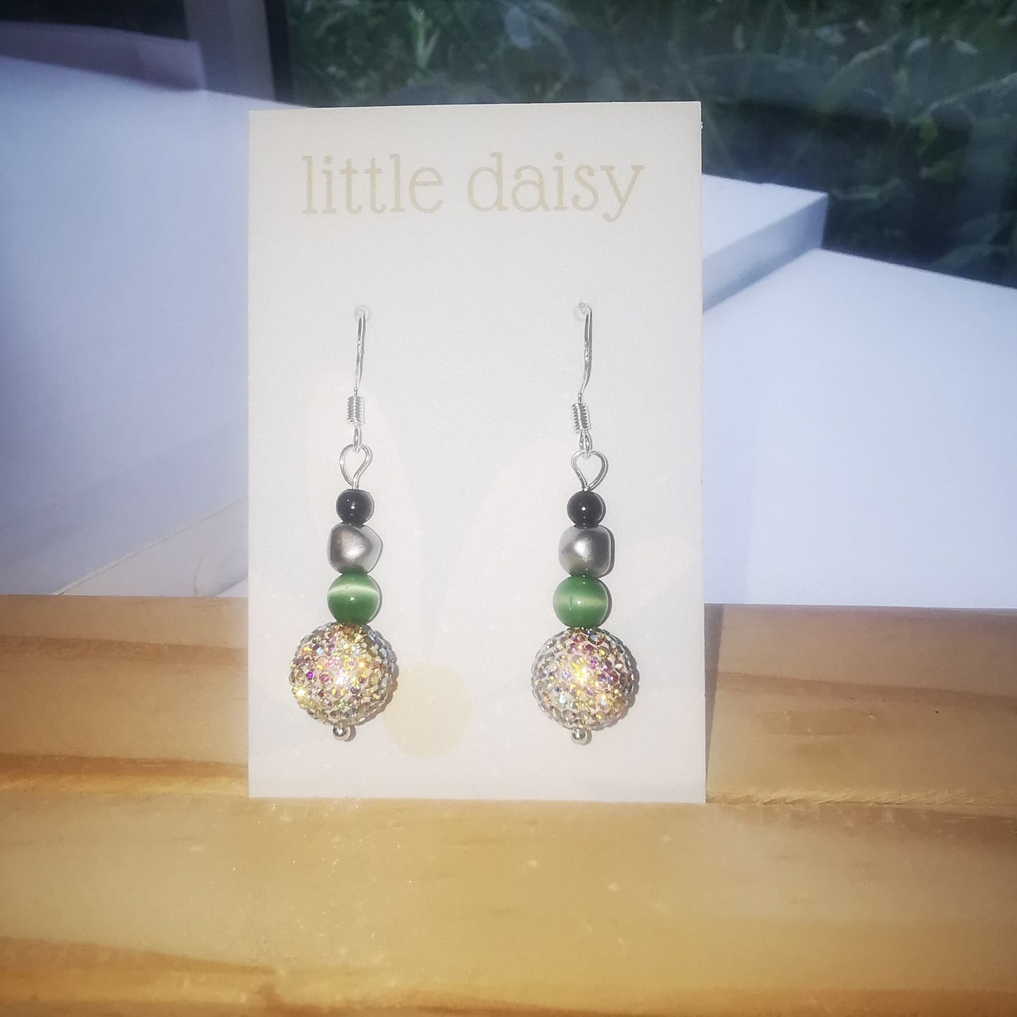 Little bit of Glitz Dangle Earrings