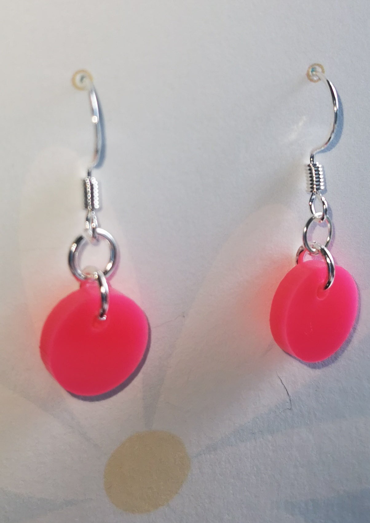 Disco Discs dangle earrings