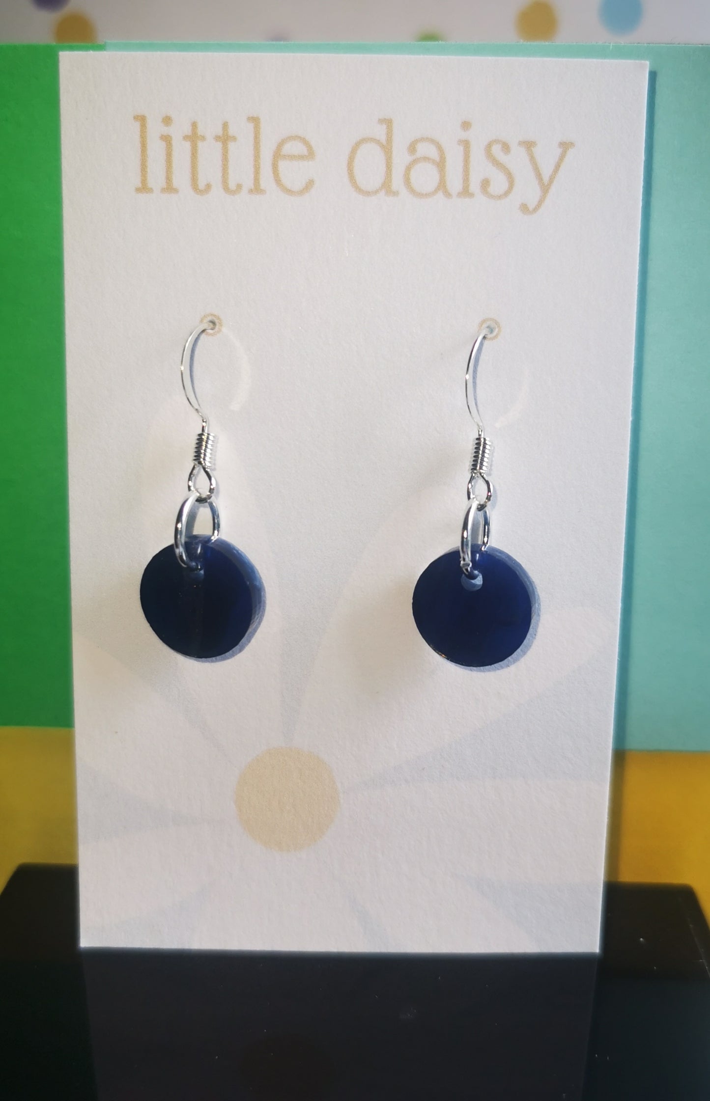 Disco Discs dangle earrings
