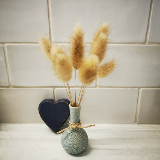 Mini Vase of Homegrown Bunny Tails PICKUP ONLY