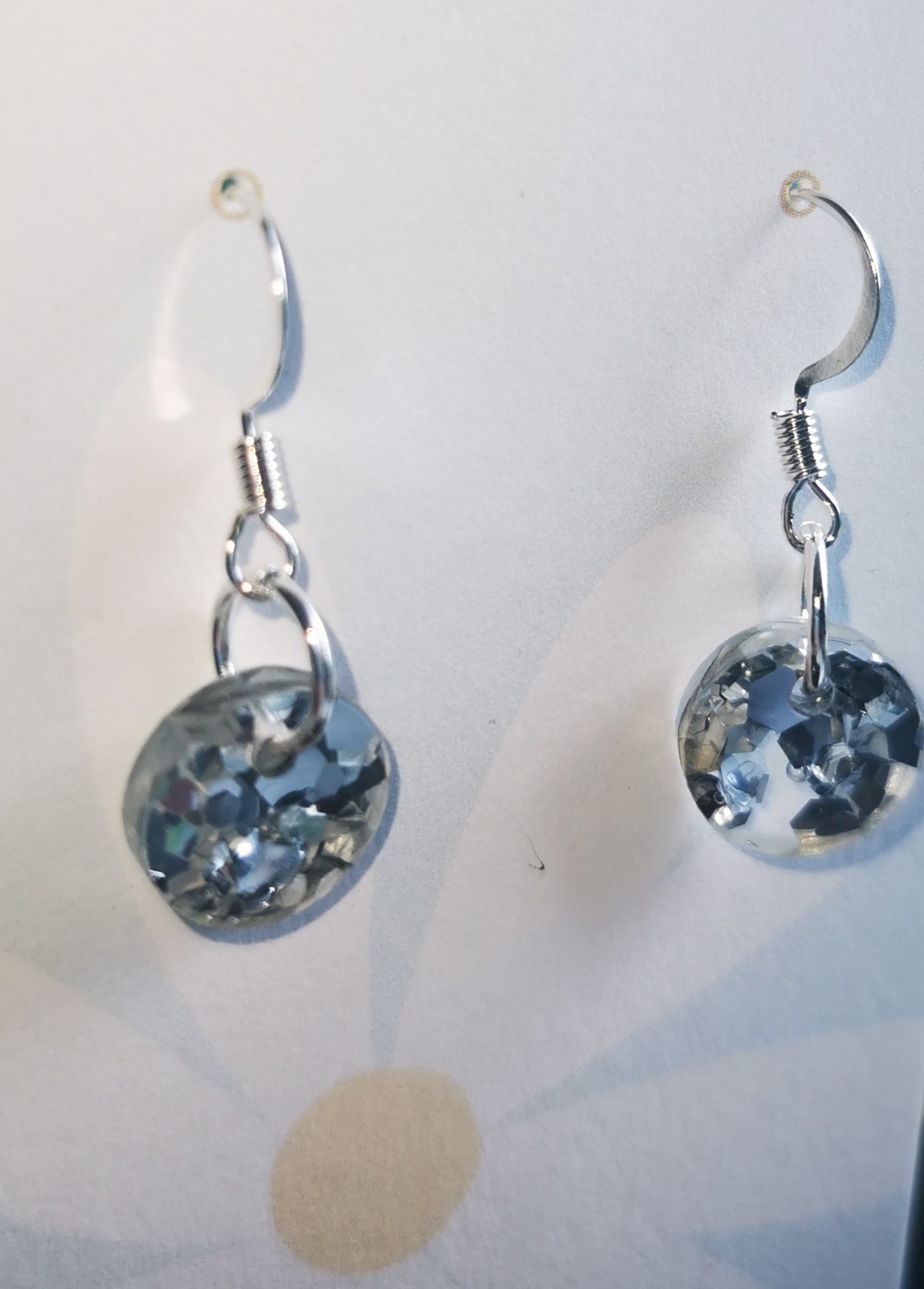 Disco Discs dangle earrings
